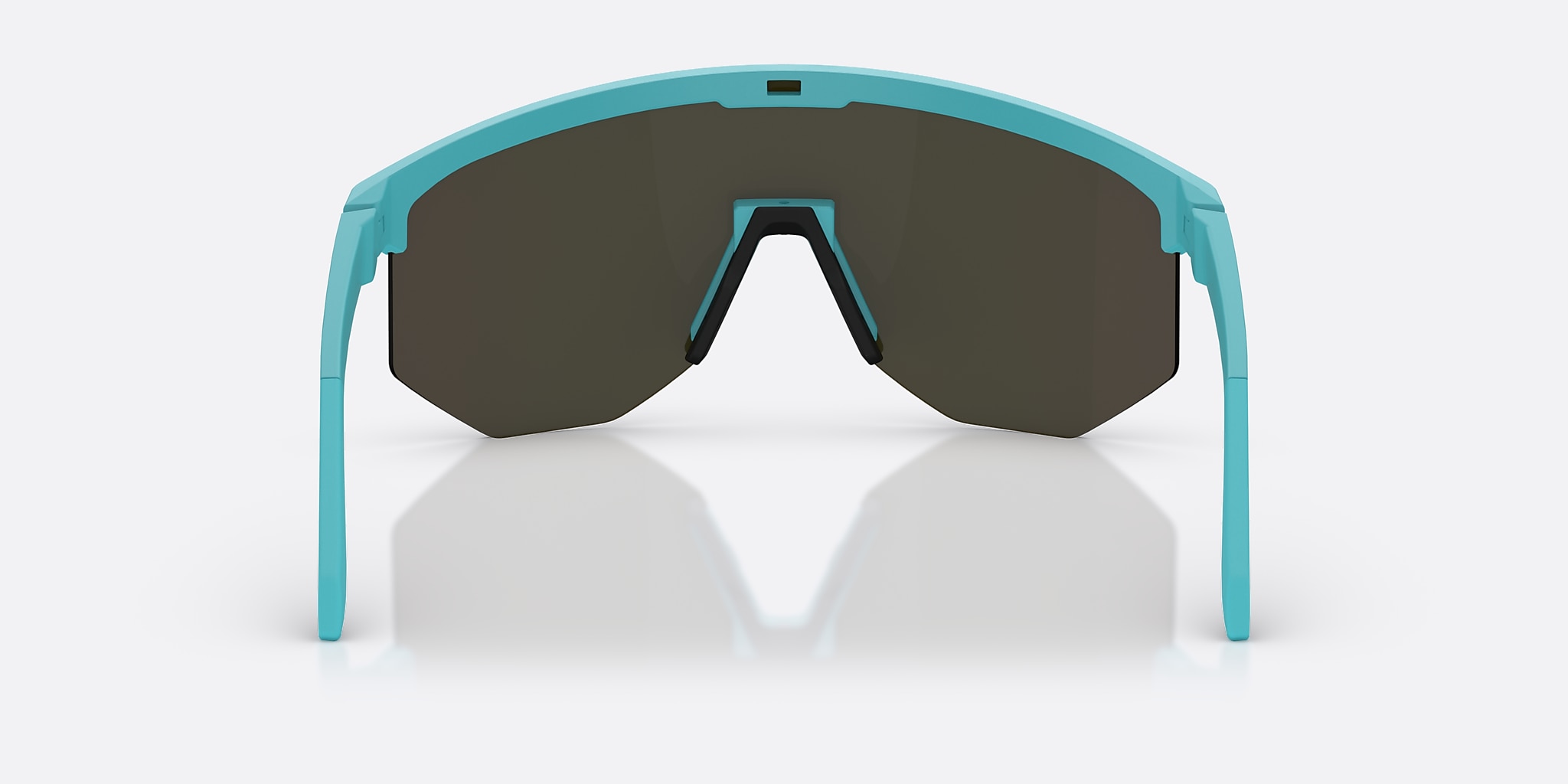 Sunglasses Bliz Hero XXL (0-142) with Blue Green lens and Matte Turquoise frame Image 4 of 5 Sunglasses Bliz Hero XXL (0-142) with Blue Green lens and Matte Turquoise frame Image 4 of 5