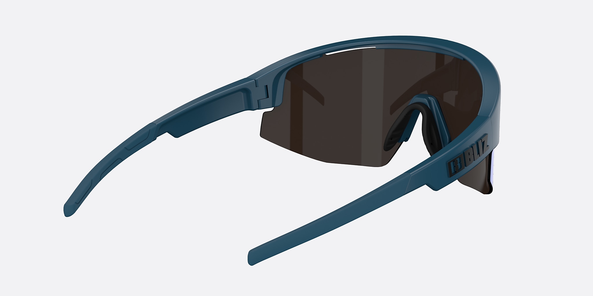 Sunglasses Bliz Matrix S (0-133) with Brown Mirror Blue lens and Matte Blue frame Image 4 of 5 Sunglasses Bliz Matrix S (0-133) with Brown Mirror Blue lens and Matte Blue frame Image 4 of 5