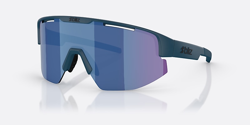 Sunglasses Bliz Matrix S (0-133) with Brown Mirror Blue lens and Matte Blue frame Image 1 of 6