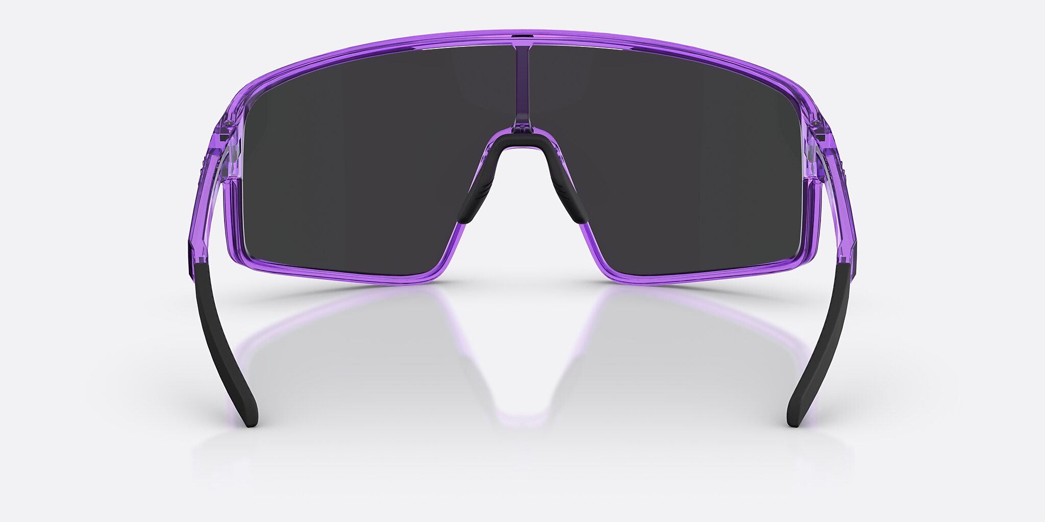 Sunglasses Bliz P001 XL (0-142) with Smoke/Purple Multicolor lens and Transparent Purple frame Image 4 of 6
