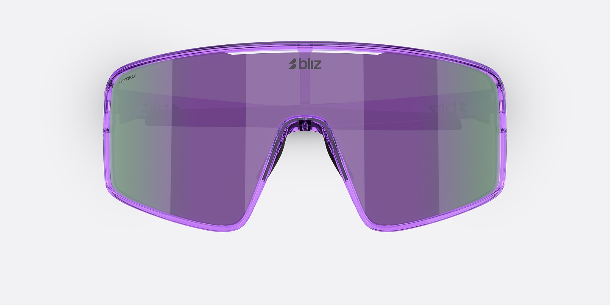 Sunglasses Bliz P001 XL (0-142) with Smoke/Purple Multicolor lens and Transparent Purple frame Image 5 of 6