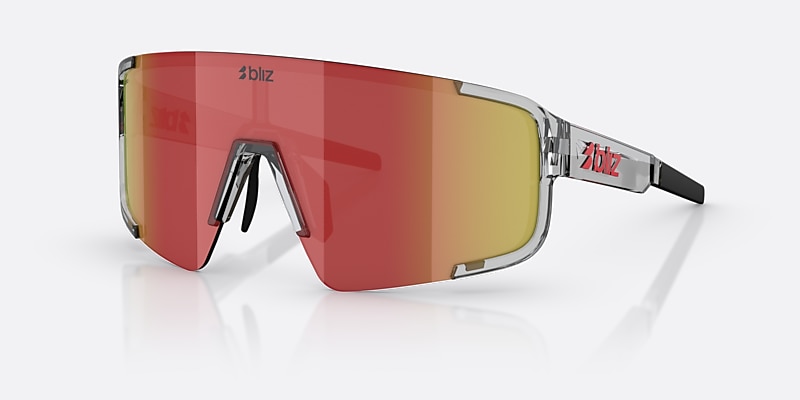 Sunglasses Bliz P003 L (0-136) with Red lens and Transparent Dark Grey frame Image 1 of 5 Sunglasses Bliz P003 L (0-136) with Red lens and Transparent Dark Grey frame Image 1 of 5