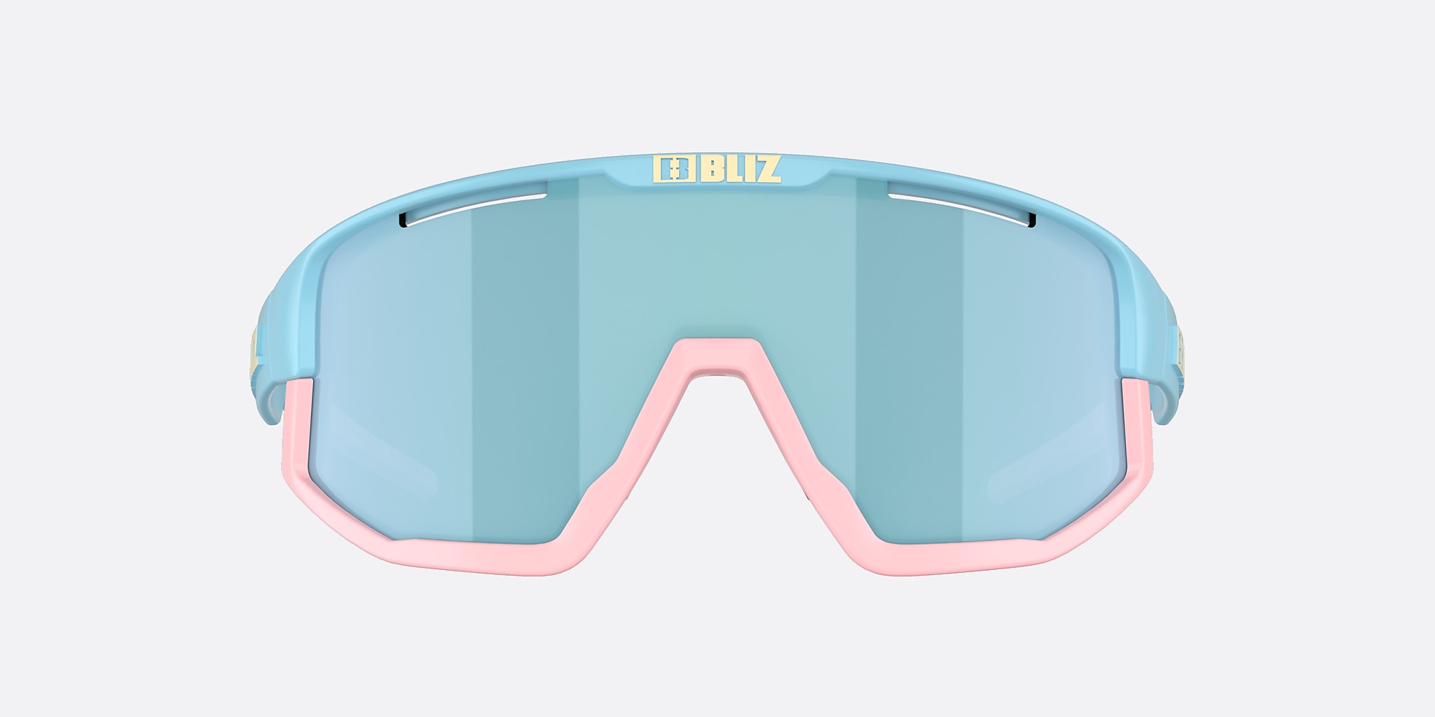 Sunglasses Bliz Fusion Small XXS (0-125) with Smoke Ice Blue lens and Pastel Blue frame Image 2 of 5 Sunglasses Bliz Fusion Small XXS (0-125) with Smoke Ice Blue lens and Pastel Blue frame Image 2 of 5