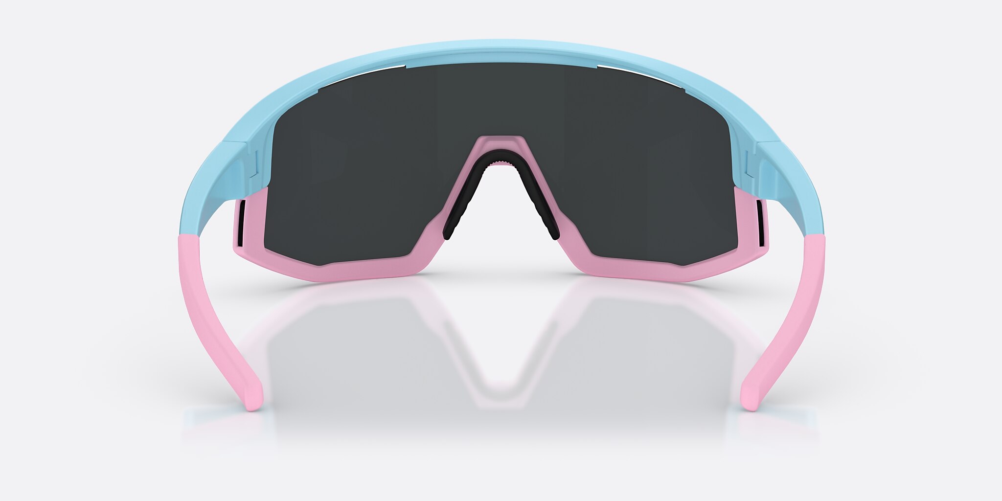 Sunglasses Bliz Fusion Small XXS (0-125) con Azul hielo humo lente y Azul pastel montura Imagen 4 de 6
