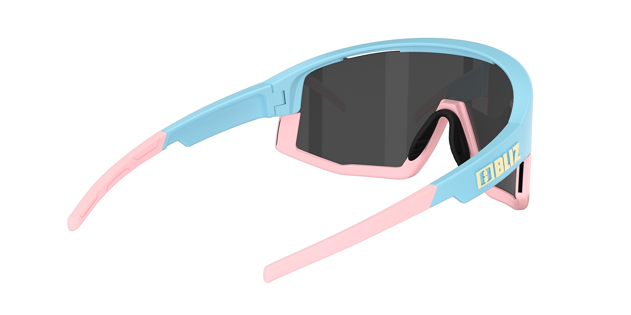 Fusion Small Sunglasses in Smoke Ice Blue | Bliz Eyewear® MT