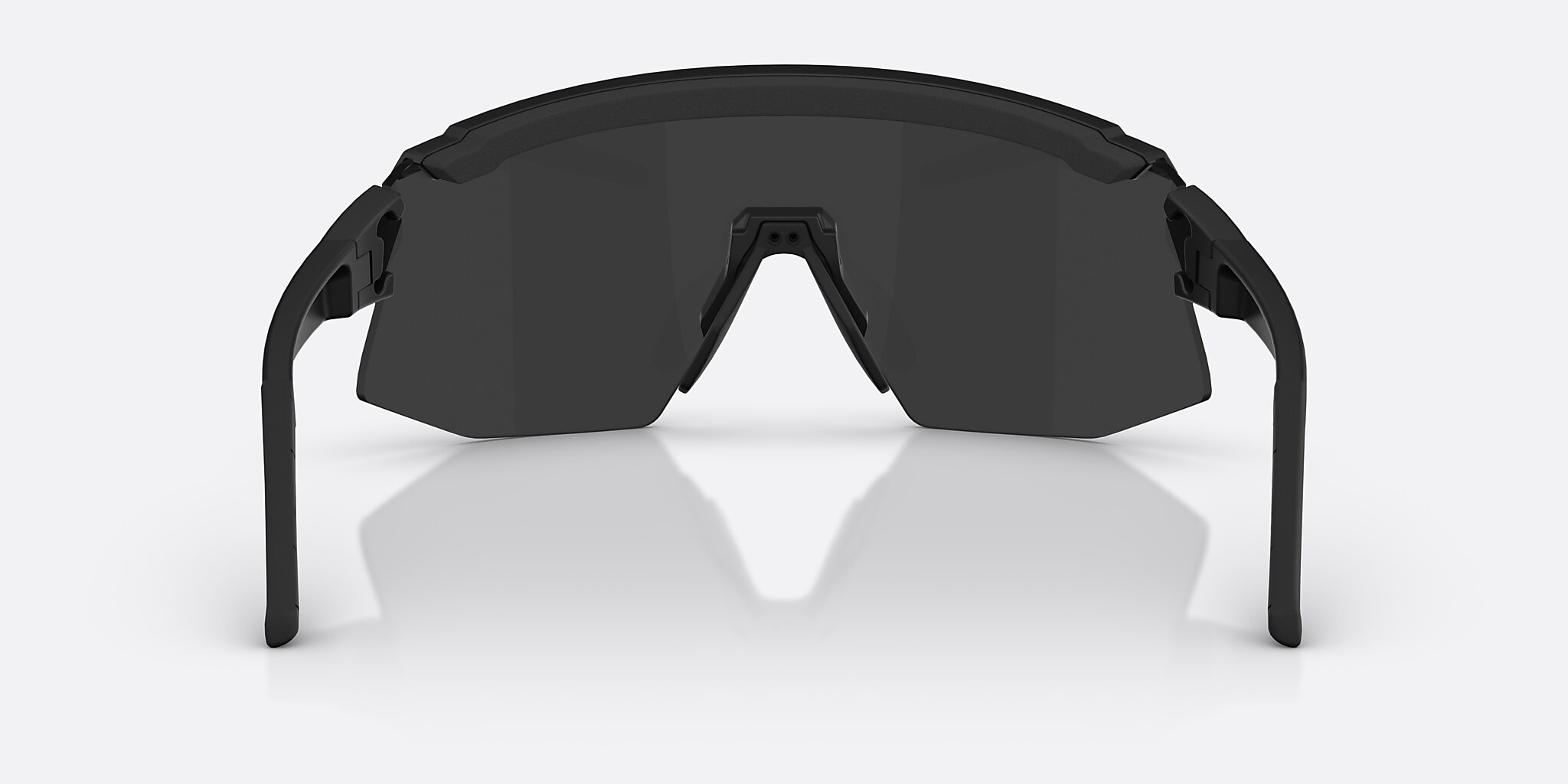 Sunglasses Bliz Breeze XL (0-141) with Smoke/Silver Mirror lens and Matte Black frame Image 4 of 7