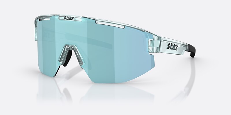 Sunglasses Bliz Matrix S (0-133) with Smoke Ice Blue lens and Transparent Ice Blue frame Image 1 of 6