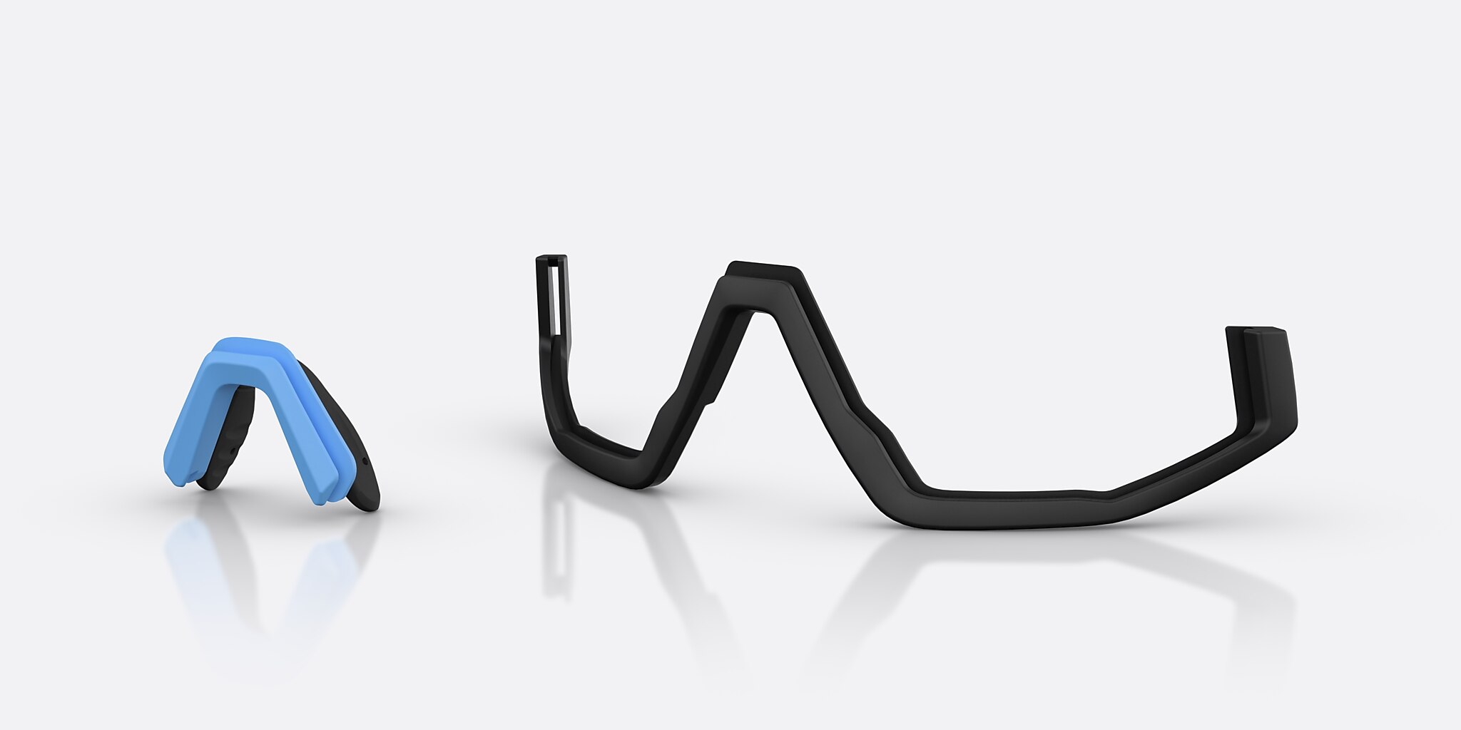 Sunglasses Bliz Fusion S (0-133) with Blue lens and Matte Blue frame Image 6 of 7