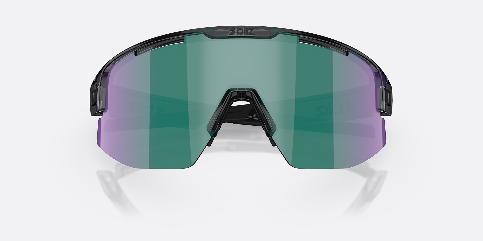 Sunglasses Bliz Matrix S (0-133) with Braun Grün lens and Kristallschwarz frame Image 5 of 6