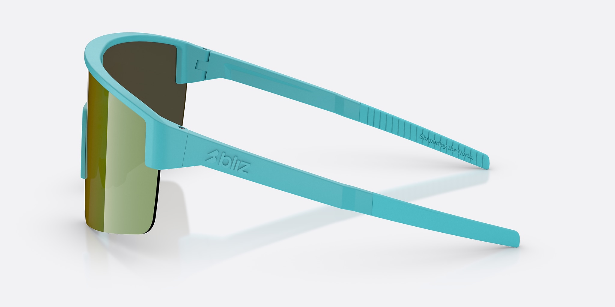 Sunglasses Bliz P004 M (0-133) with Green lens and Matte Turquoise frame Image 3 of 5 Sunglasses Bliz P004 M (0-133) with Green lens and Matte Turquoise frame Image 3 of 5