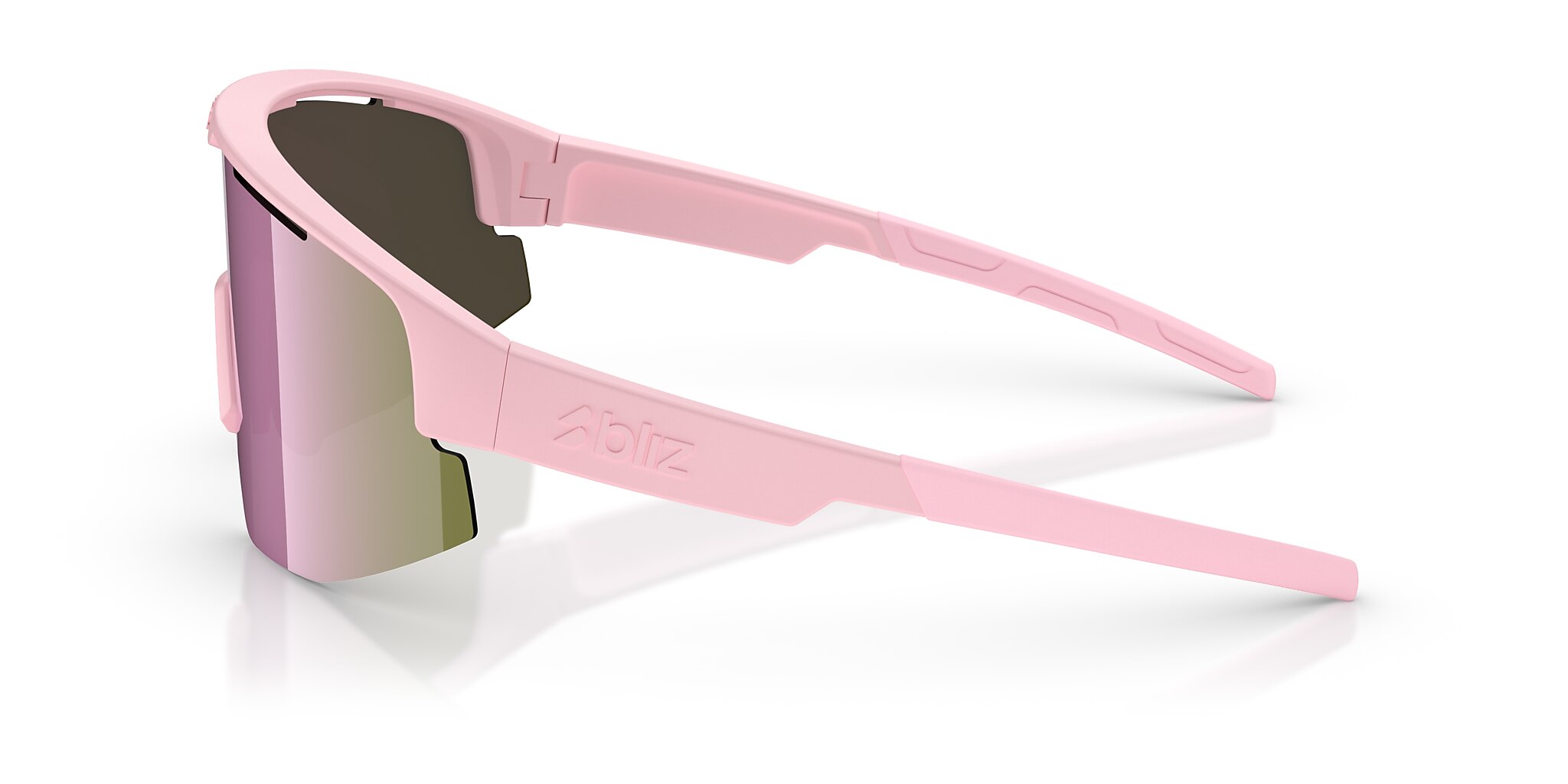 Matrix Small Sunglasses Brown/Rose Multicolor | Bliz Eyewear®