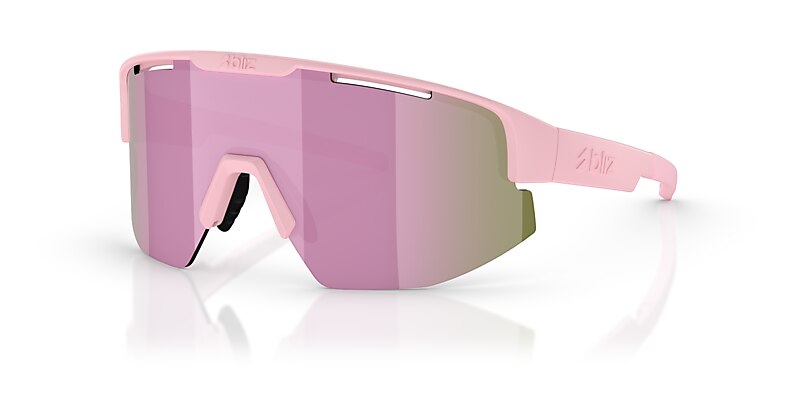 Matrix Small Sunglasses Brown/Rose Multicolor | Bliz Eyewear®
