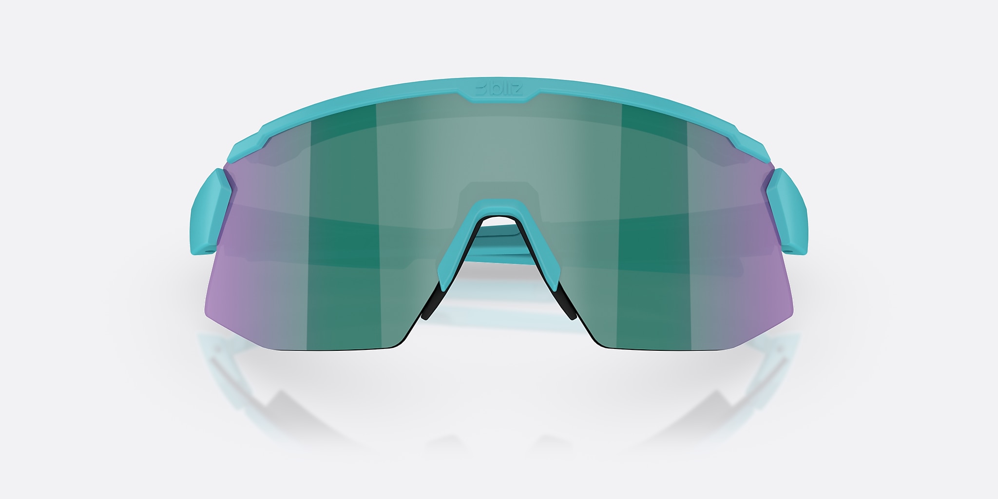 Sunglasses Bliz Breeze Small M (0-135) with Blue Green lens and Matte Turquoise frame Image 5 of 5 Sunglasses Bliz Breeze Small M (0-135) with Blue Green lens and Matte Turquoise frame Image 5 of 5