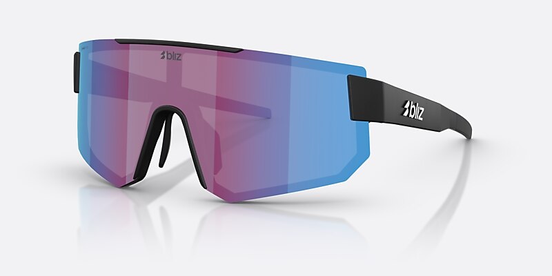Sunglasses Bliz P005 XXL (0-139) with Nano Optics Violet/Blue Multicolor lens and Matte Black frame Image 1 of 6