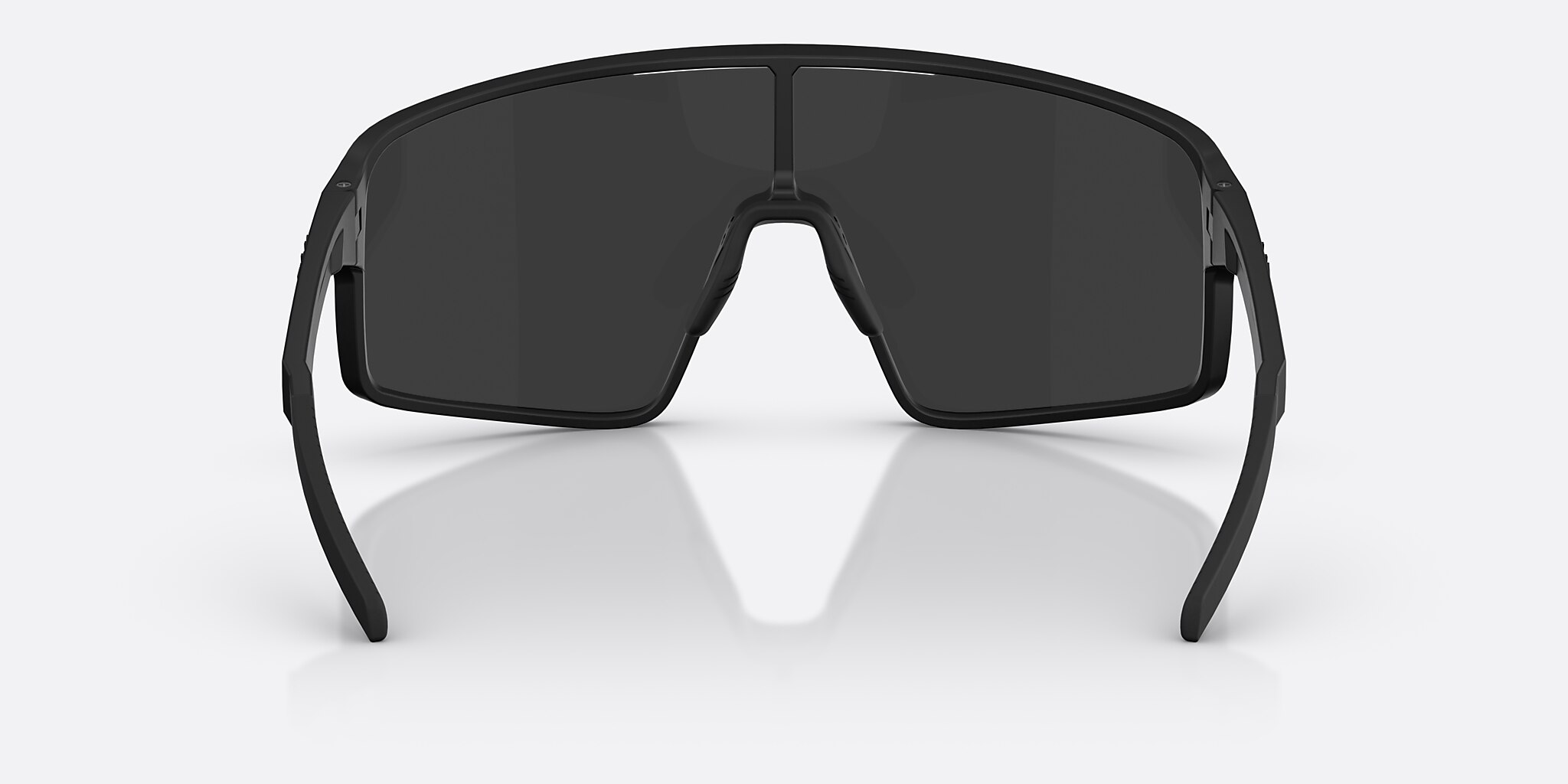 Sunglasses Bliz P001 L (0-138) with Smoke/Silver Mirror lens and Matte Black frame Image 4 of 6