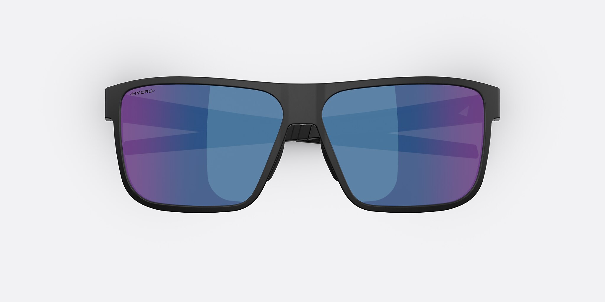 Sunglasses Bliz A008 L (61-12) with Smoke/Blue Multicolor lens and Matte Black frame Image 5 of 6