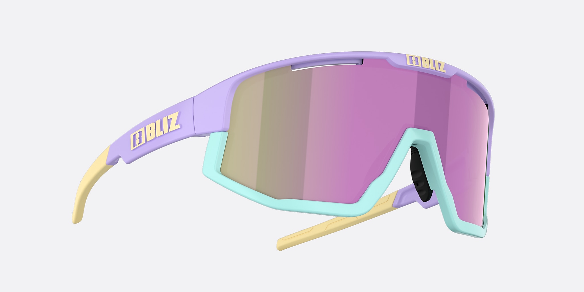 Sunglasses Bliz Fusion Small XXS (0-125) with Brown Rose lens and Pastel Purple frame Image 5 of 5 Sunglasses Bliz Fusion Small XXS (0-125) with Brown Rose lens and Pastel Purple frame Image 5 of 5