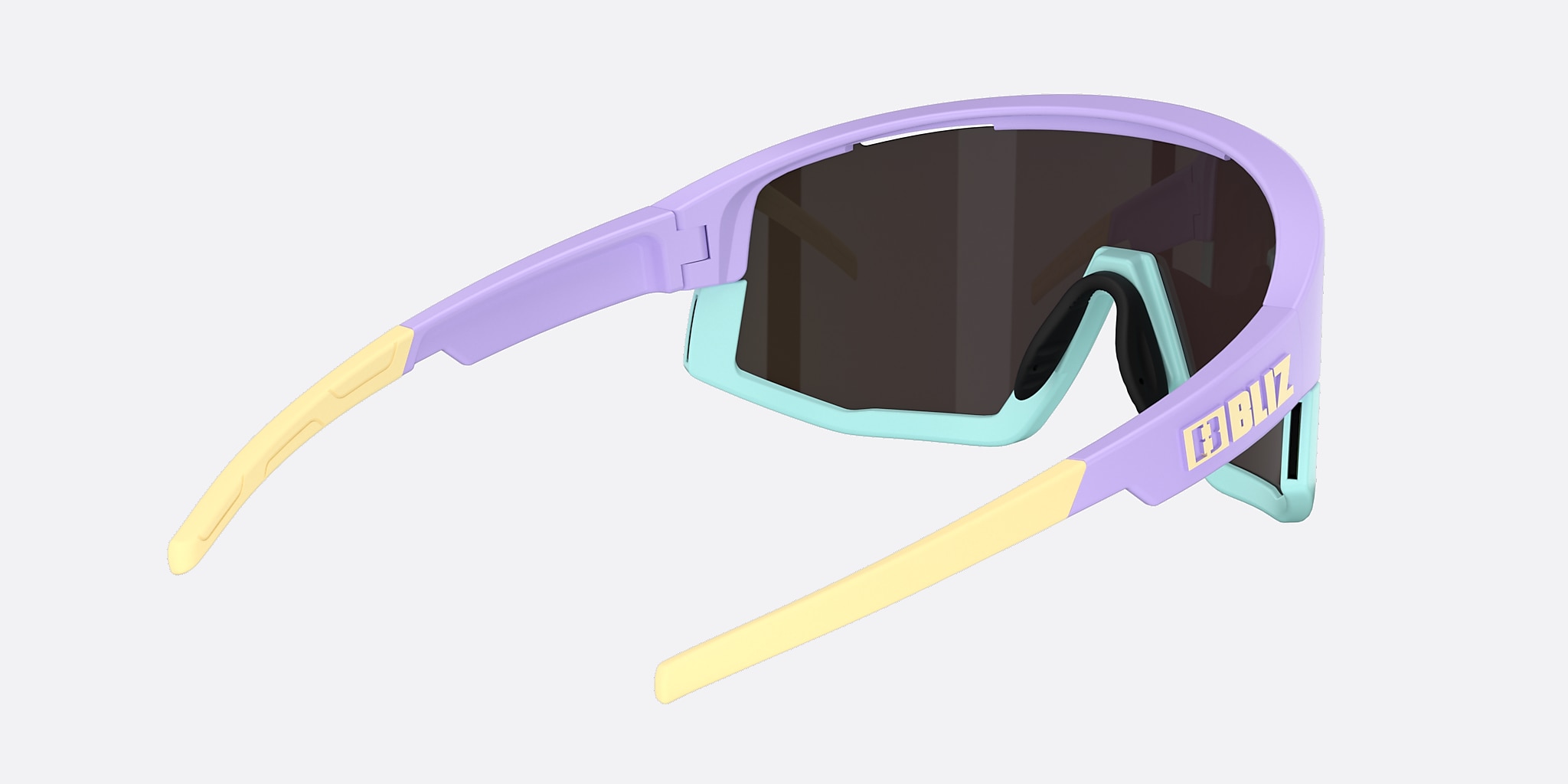Sunglasses Bliz Fusion Small XXS (0-125) with Brown Rose lens and Pastel Purple frame Image 4 of 5 Sunglasses Bliz Fusion Small XXS (0-125) with Brown Rose lens and Pastel Purple frame Image 4 of 5