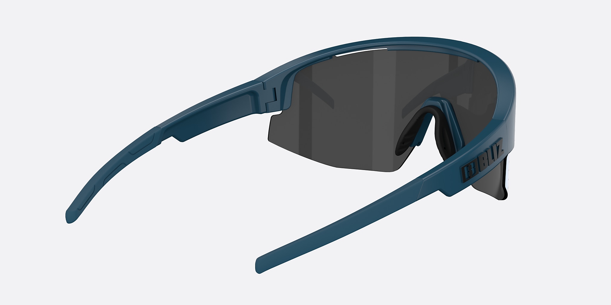 Sunglasses Bliz Matrix Small XXS (0-130) with Røg/Isblå spejl lens and Mat Blå frame Image 4 of 5 Sunglasses Bliz Matrix Small XXS (0-130) with Røg/Isblå spejl lens and Mat Blå frame Image 4 of 5