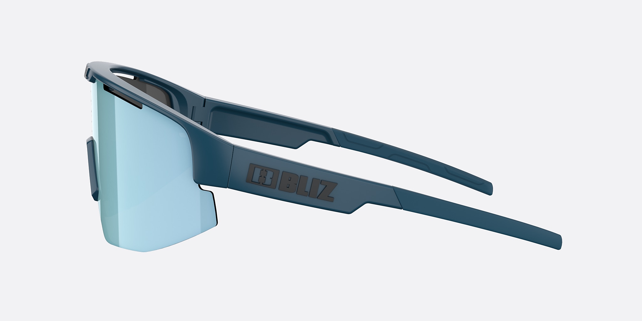 Sunglasses Bliz Matrix Small XXS (0-130) with Røg/Isblå spejl lens and Mat Blå frame Image 3 of 5 Sunglasses Bliz Matrix Small XXS (0-130) with Røg/Isblå spejl lens and Mat Blå frame Image 3 of 5