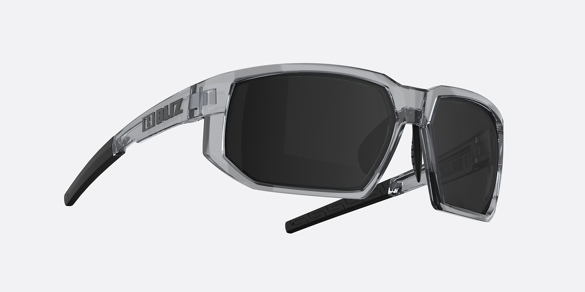 Sunglasses Bliz Arrow L (63-15) with Smoke lens and Transparent Grey frame Image 5 of 5 Sunglasses Bliz Arrow L (63-15) with Smoke lens and Transparent Grey frame Image 5 of 5