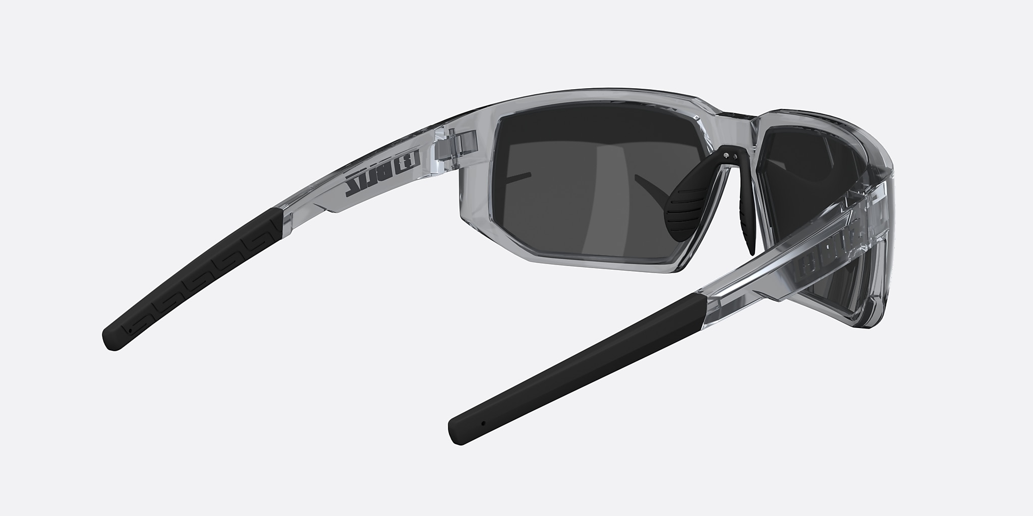 Sunglasses Bliz Arrow L (63-15) with Smoke lens and Transparent Grey frame Image 4 of 5 Sunglasses Bliz Arrow L (63-15) with Smoke lens and Transparent Grey frame Image 4 of 5