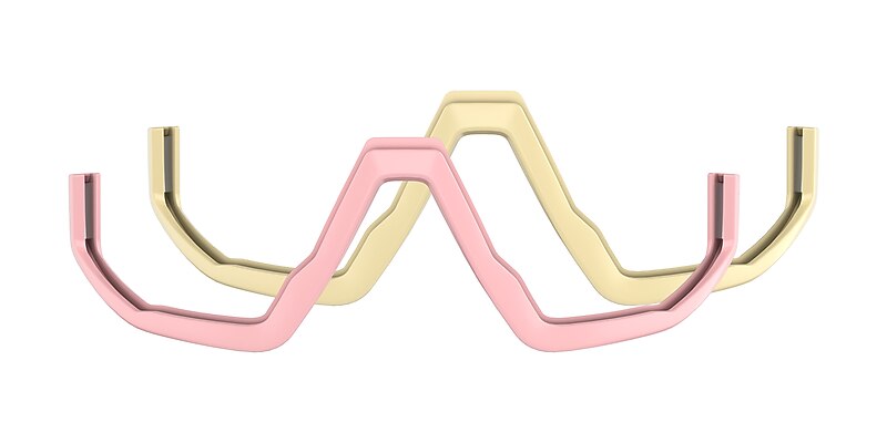 Eyewear Accessories Powder Pink/Pastel Yellow Bliz Fusion/Matrix Jawbone Image 1 of 1