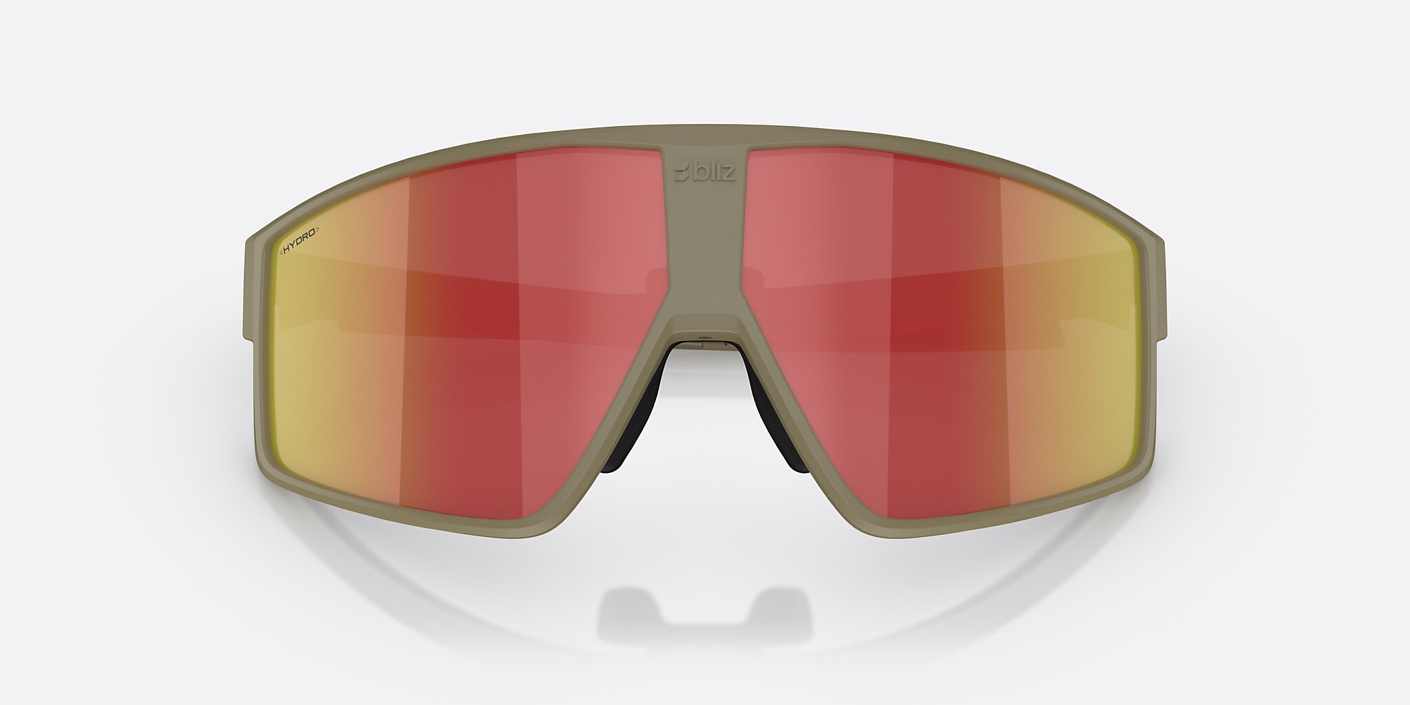 Sunglasses Bliz P002 XL (72-09) with Revo Rot lens and Matte Camo Green frame Image 5 of 6