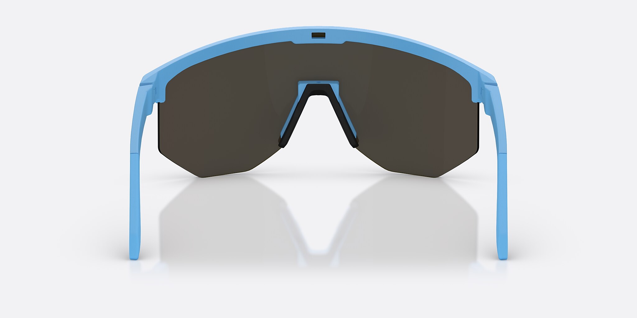 Sunglasses Bliz Hero XXL (0-142) with Blue lens and Matte Blue frame Image 4 of 6