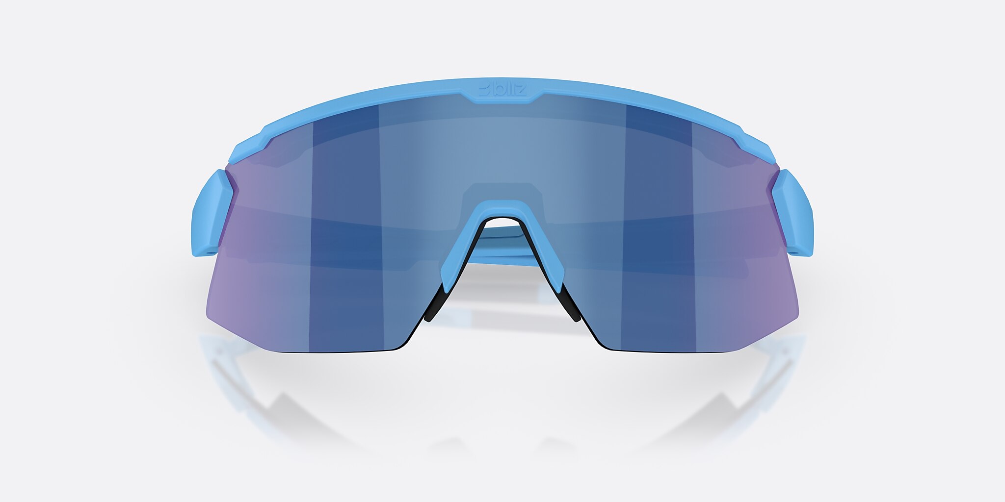 Sunglasses Bliz Breeze Small M (0-135) with Blue lens and Matte Blue frame Image 5 of 7