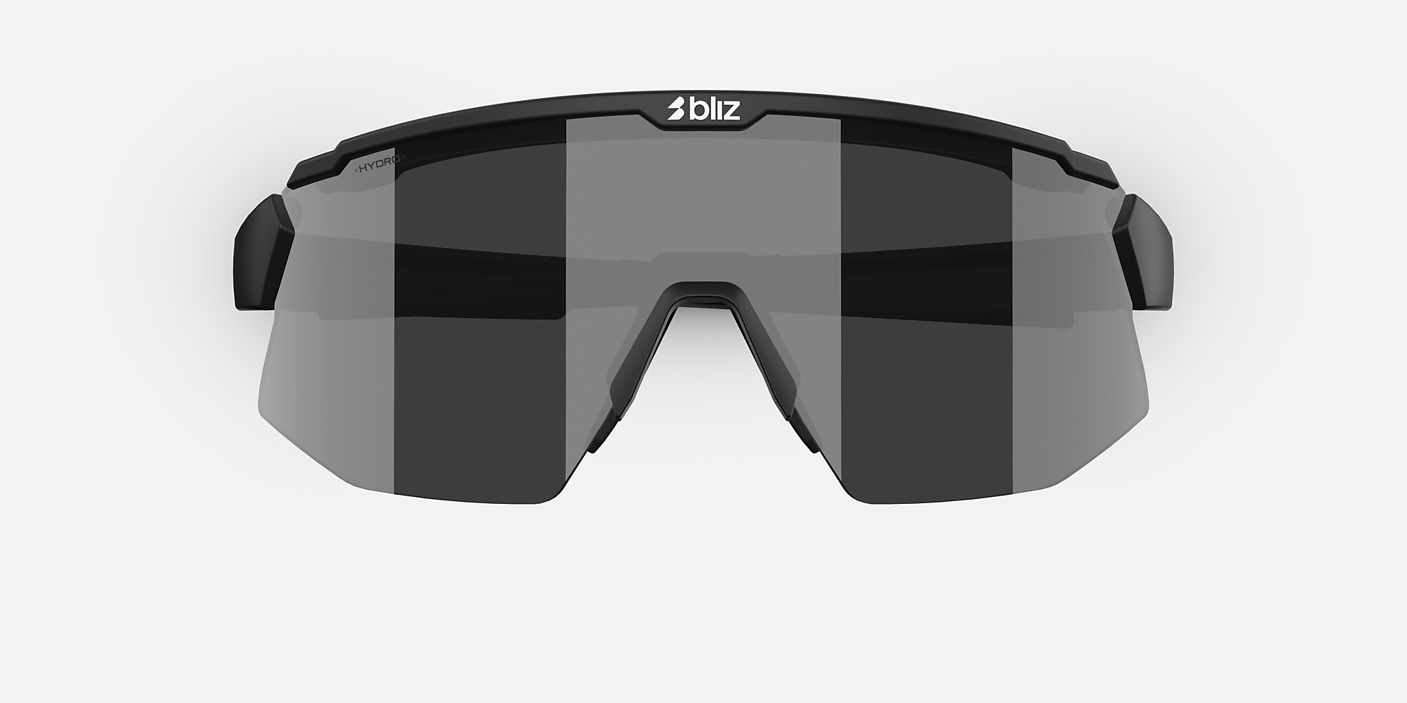Sunglasses Bliz Breeze XL (0-141) with Smoke/Silver Mirror lens and Matte Black frame Image 5 of 7