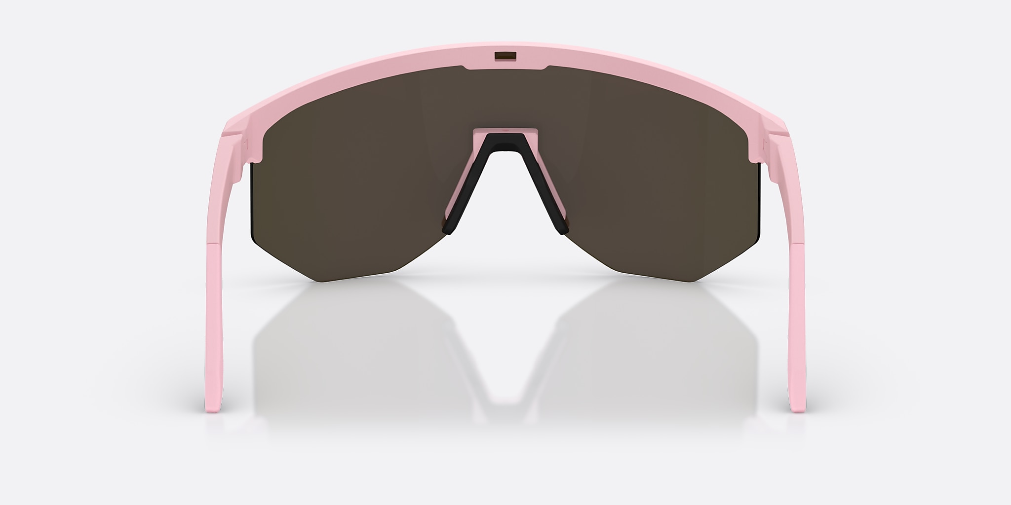 Sunglasses Bliz Hero Small L (0-129) with Brown/Rose Multicolor lens and Matte Powder Pink frame Image 4 of 6