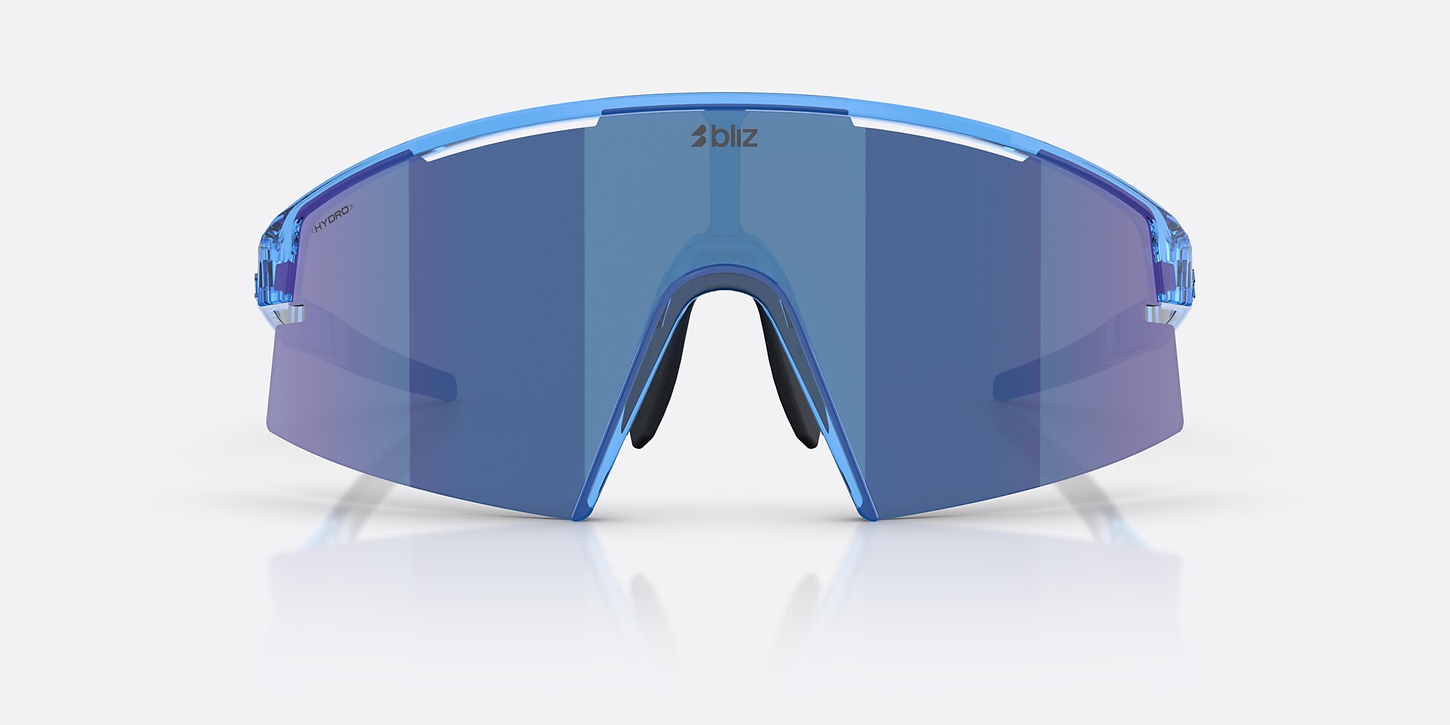 Sunglasses Bliz P006 XL (0-140) with Smoke/Blue Multicolor lens and Transparent Blue frame Image 2 of 7