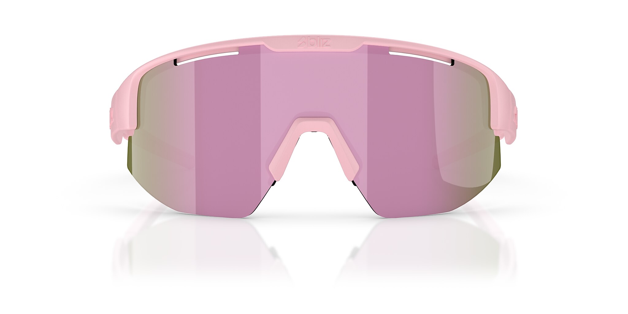 Matrix Small Sunglasses Brown/Rose Multicolor | Bliz Eyewear®