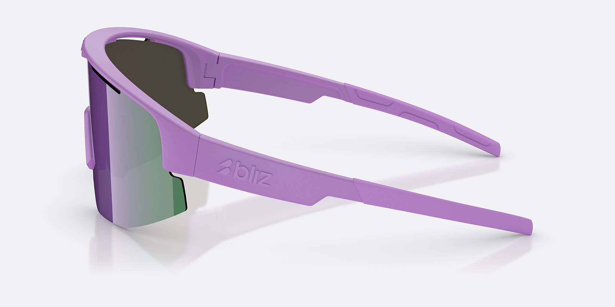 Sunglasses Bliz Matrix S (0-133) with Purple lens and Matte Purple frame Image 3 of 6