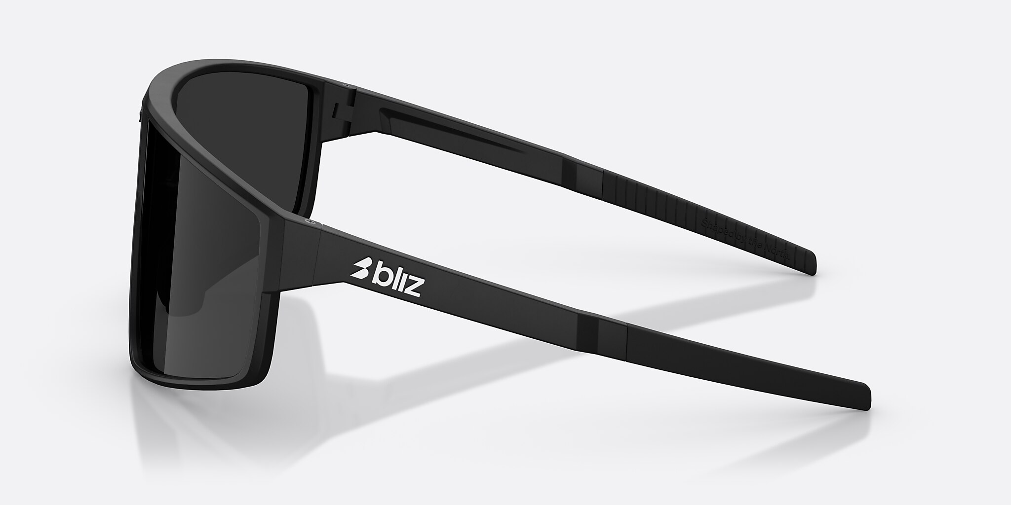 Sunglasses Bliz P002 L (69-09) with Smoke lens and Matte Black frame Image 3 of 6