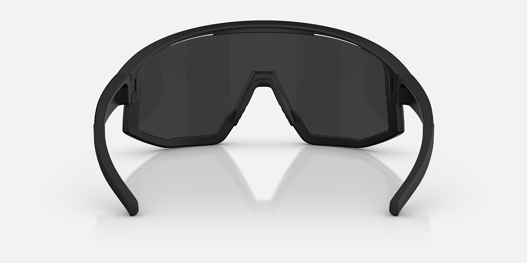 Sunglasses Bliz Fusion Small XXS (0-125) with Smoke/Silver Mirror lens and Matt svart frame Image 4 of 6