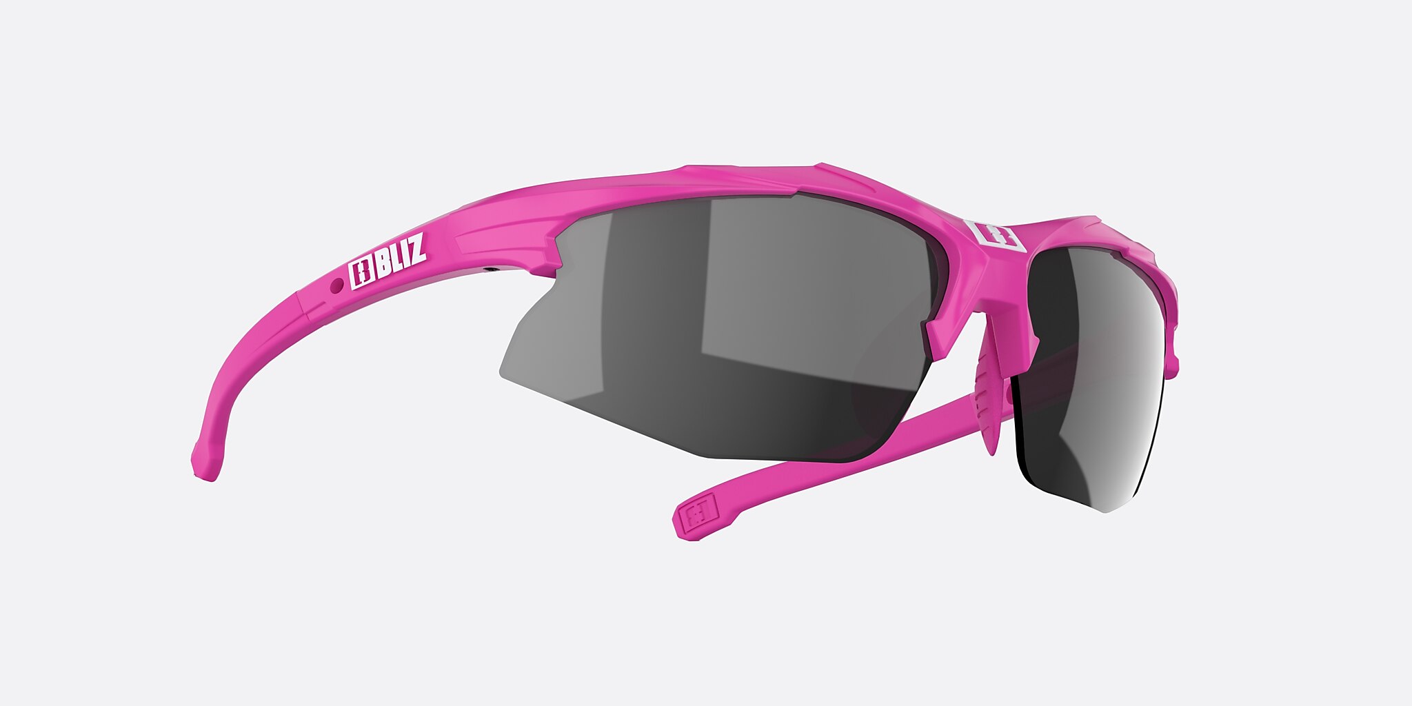 Sunglasses Bliz Hybrid Small M (72-12) with Smoke Silver lens and Rose frame Image 6 of 6