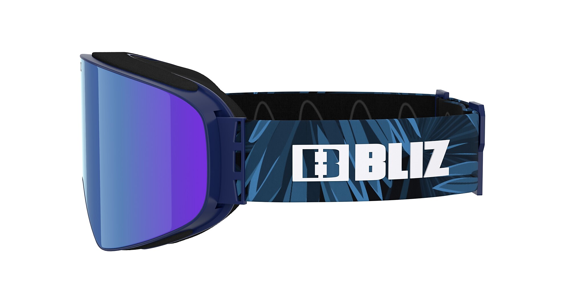 Flow Sunglasses Brown Blue | Bliz Eyewear®