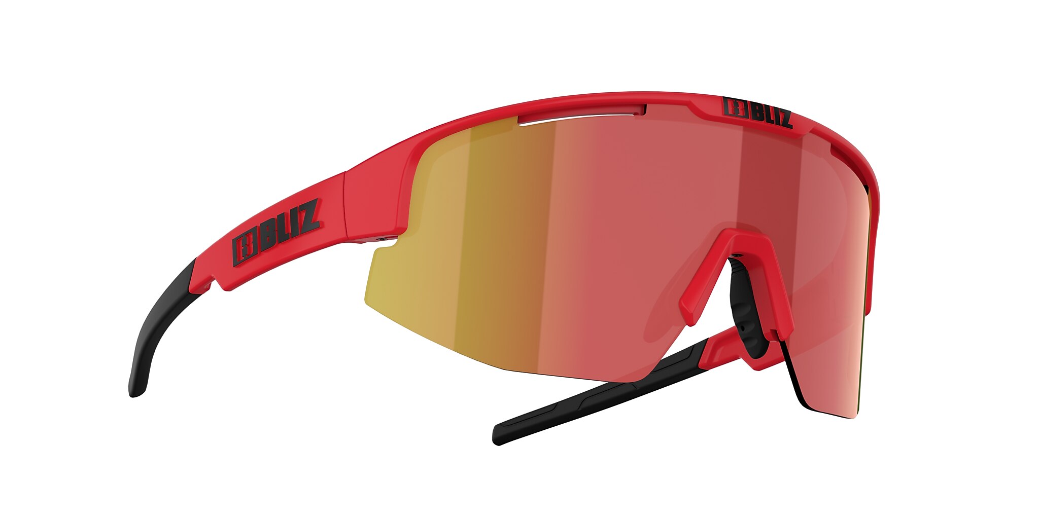 Matrix Sunglasses Brown Red | Bliz Eyewear®