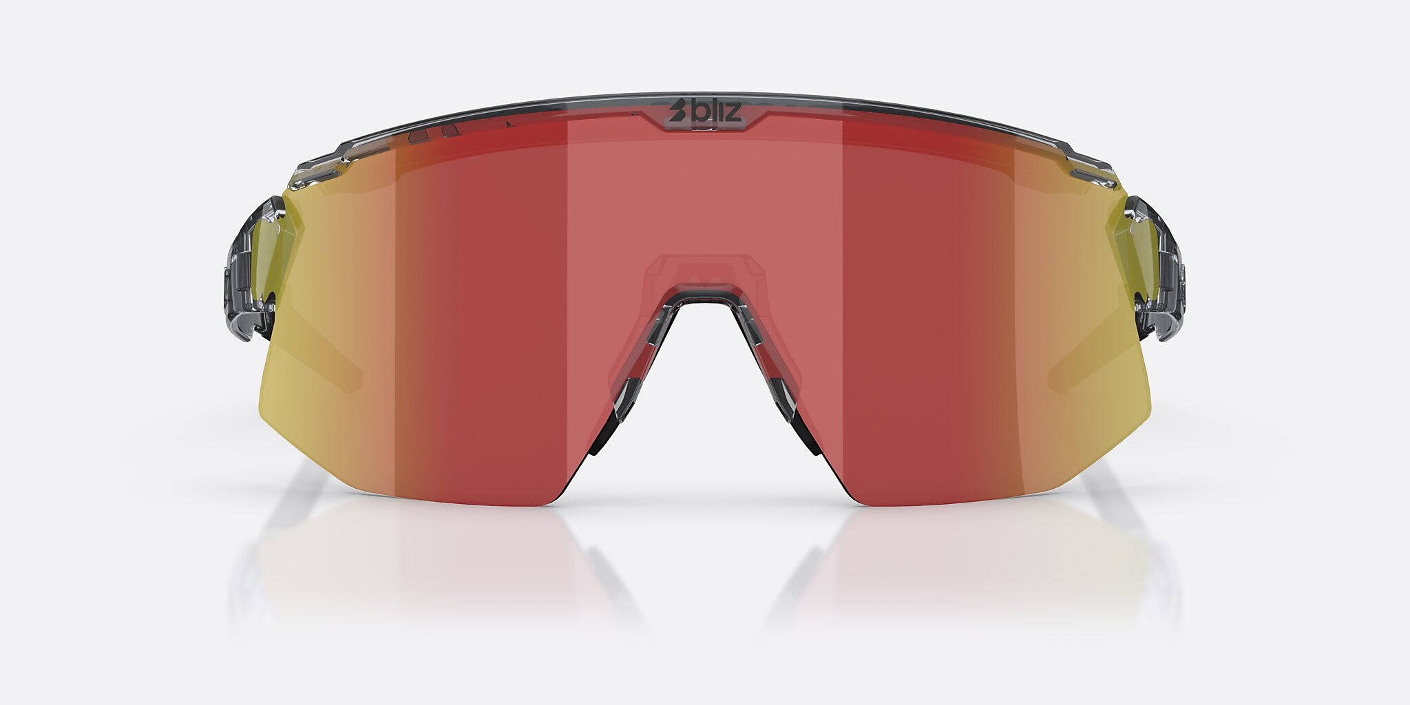 Sunglasses Bliz Breeze XL (0-141) with Braun Rot lens and Dunkelgrau transparent frame Image 2 of 7