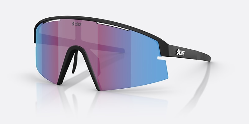 Sunglasses Bliz P006 XL (0-140) with Nano Optics Violet/Blue Multicolor lens and Matte Black frame Image 1 of 7