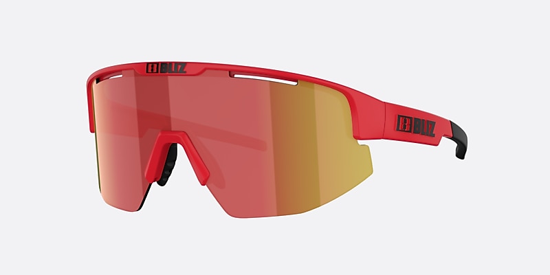 Sunglasses Bliz Matrix S (0-133) with Brown Red lens and Red frame Image 1 of 6