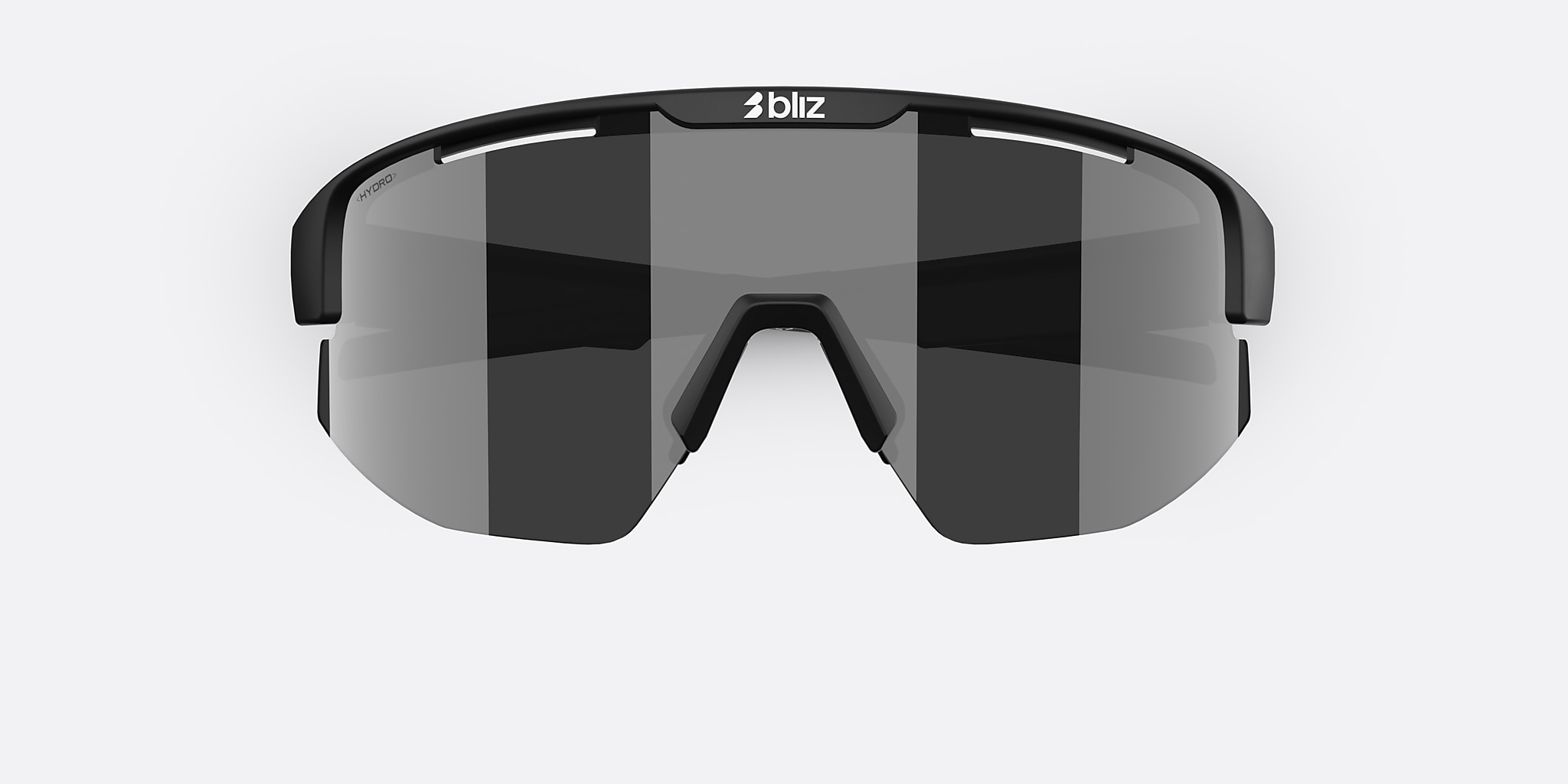 Sunglasses Bliz Matrix S (0-133) with Smoke/Silver Mirror lens and Matte Black frame Image 5 of 5