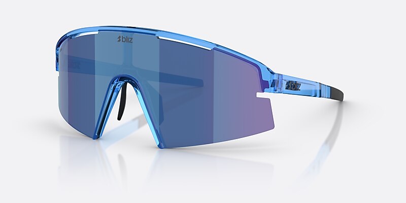 Sunglasses Bliz P006 XL (0-140) with Smoke/Blue Multicolor lens and Transparent Blue frame Image 1 of 7