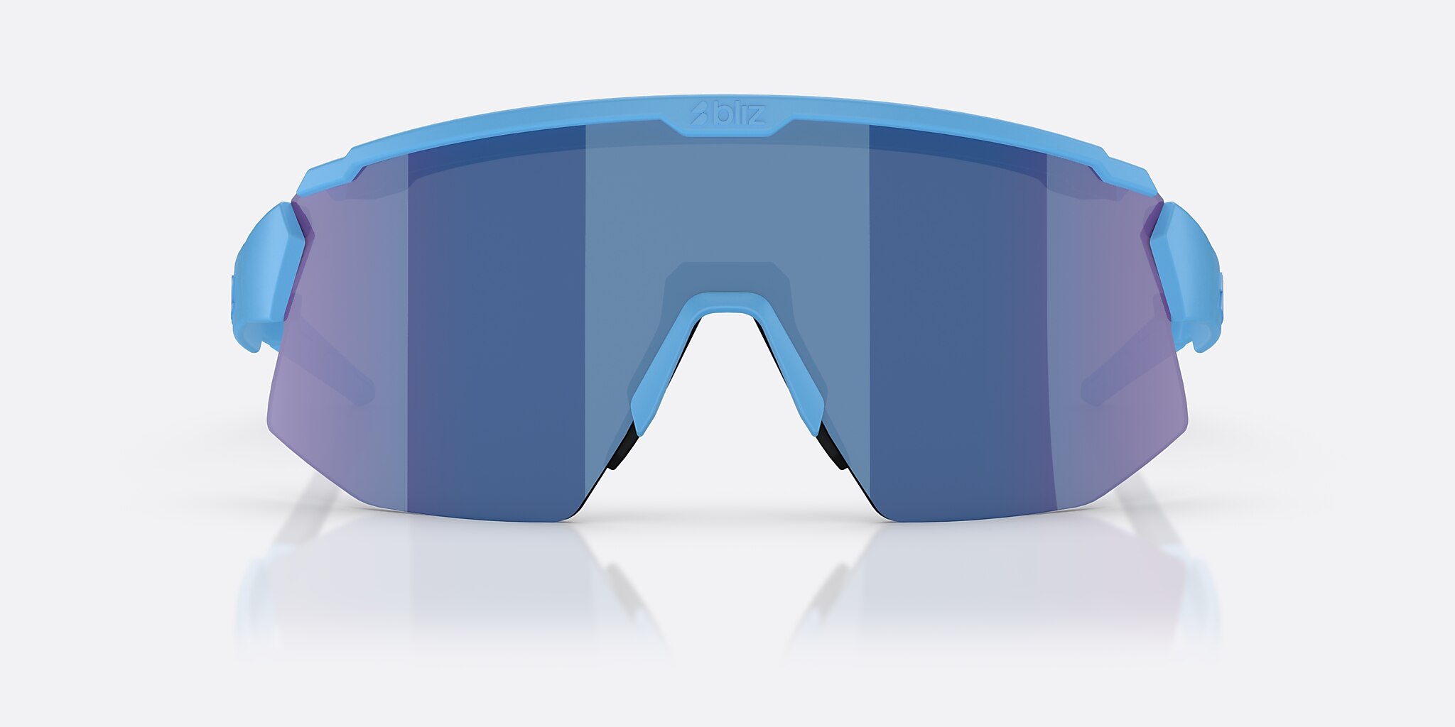Sunglasses Bliz Breeze Small M (0-135) with Blue lens and Matte Blue frame Image 2 of 7