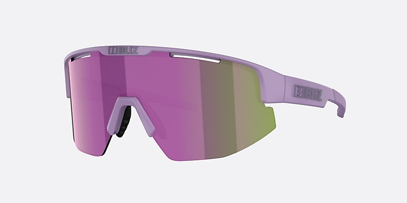 Sunglasses Bliz Matrix Small XXS (0-130) with Brown Mirror Purple lens and Matt Violett frame Image 1 of 6