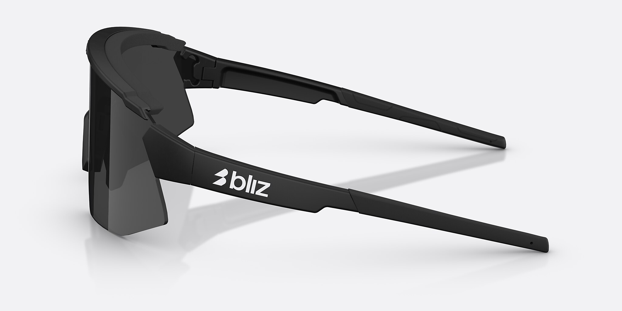 Sunglasses Bliz Breeze Small M (0-135) with Smoke lens and Matte Black frame Image 3 of 7