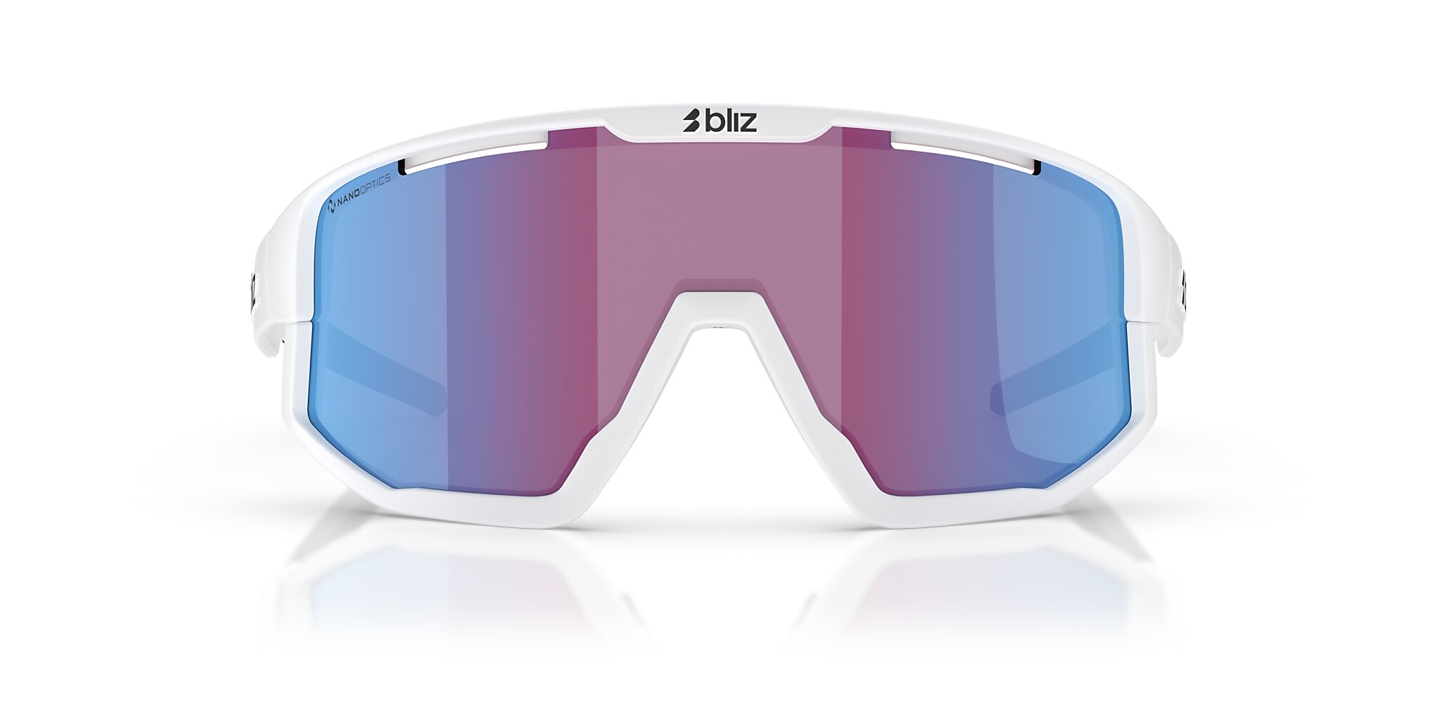 Fusion Small Sunglasses Rose/Violet Mirror Blue | Bliz Eyewear®