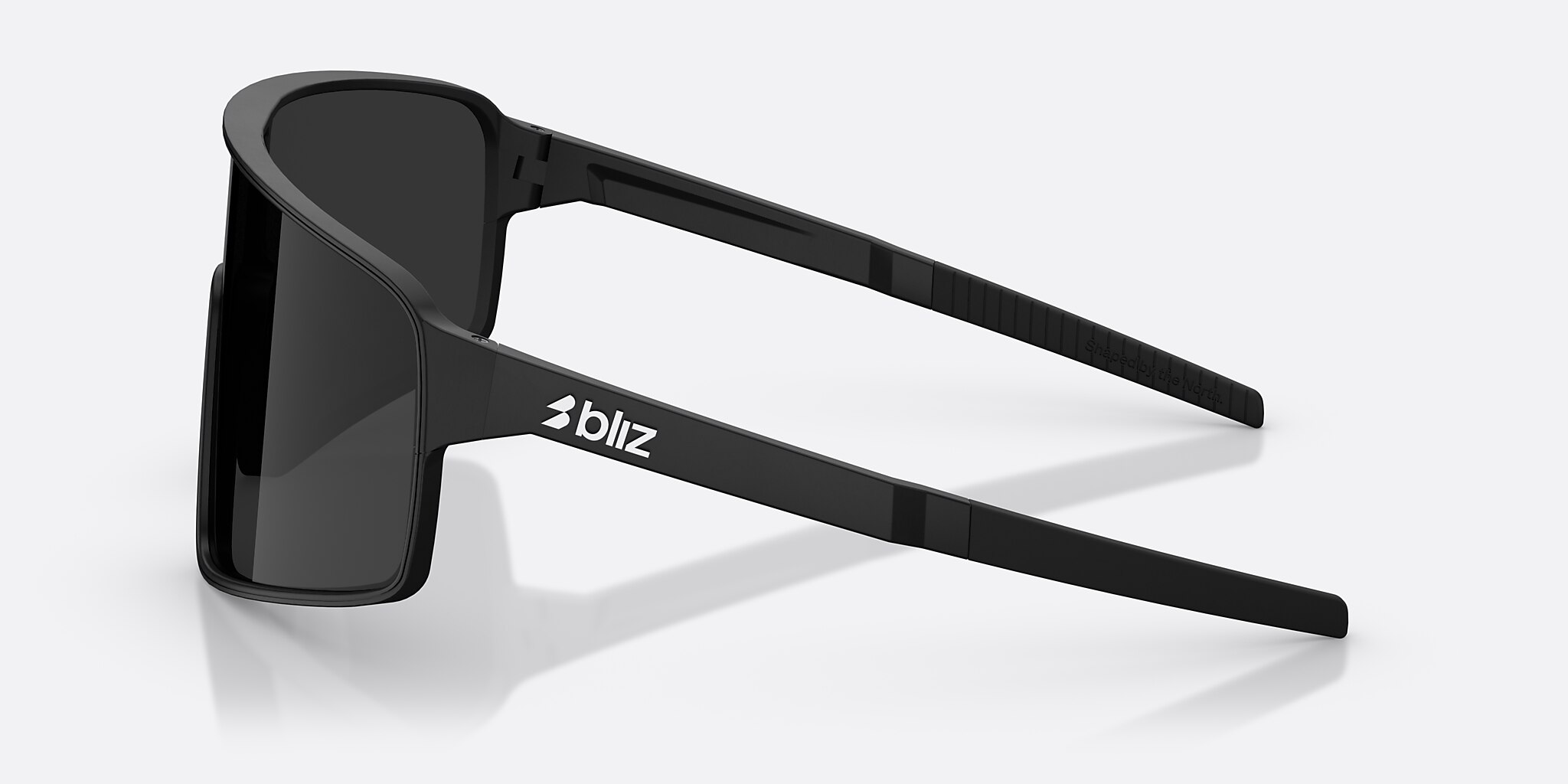 Sunglasses Bliz P001 XL (0-142) with Smoke lens and Matte Black frame Image 3 of 6